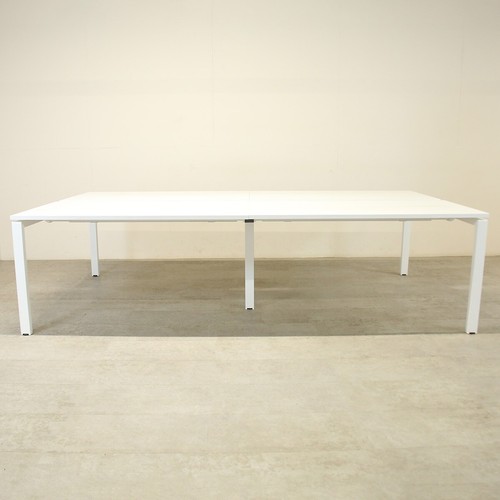 Pod white 1400mm desks - pod, 4