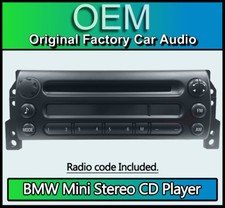 BMW Mini One CD player, Mini Business car stereo Mini R50, R52, R53 radio unit