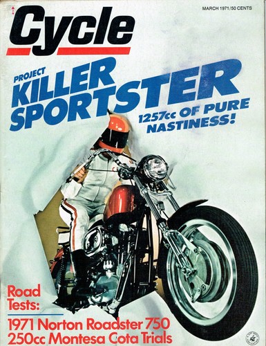 March 1971 cycle motorcycle - 1971,