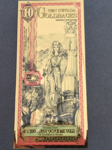 Goldback 2020 100th - (rare), 1/100th