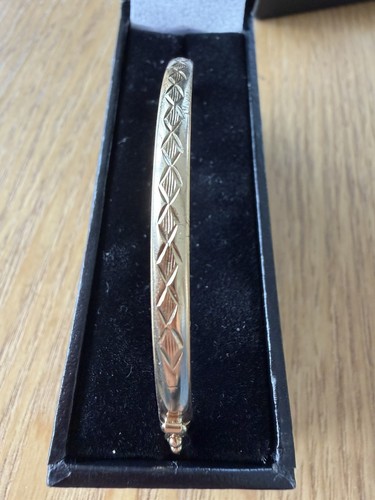 9ct yellow gold - 9ct, patterned