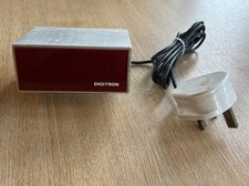 Vintage Retro 1970s Digitron Metal Digital Electronic Alarm Clock Bedside Tested