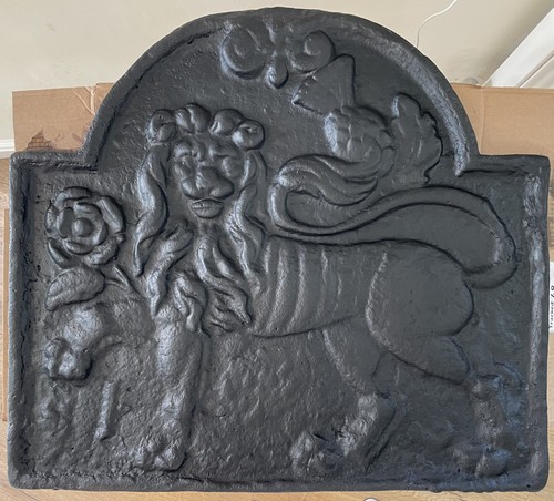 Large antique cast iron