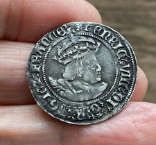 HENRY VIII (1509-1547). SILVER GROAT.