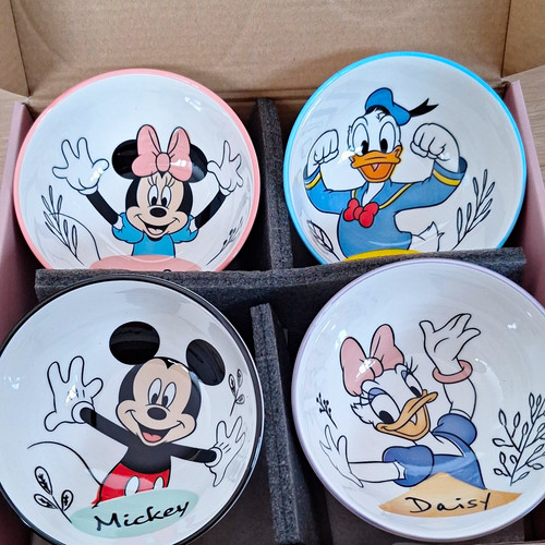 Disney 4pc bowl set - bowl, mickey