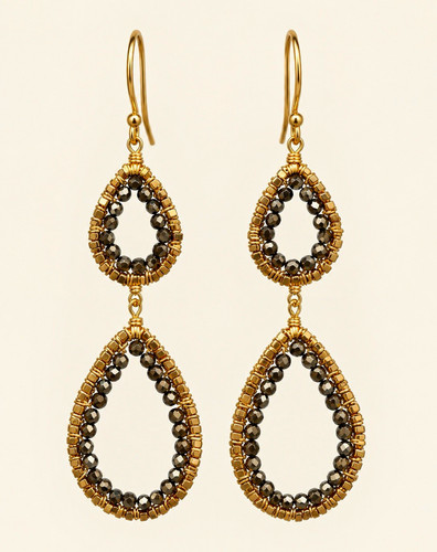 Dana kellin hand woven gold - dana,