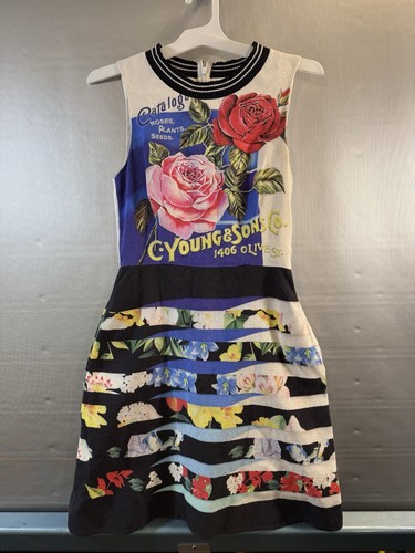 Mary katrantzou silk dress - mary,
