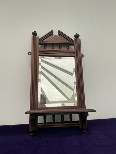 Antique mahogany bevelled edge - bevelled,