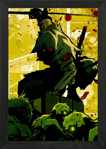 Ninja gaiden framed wall - gaiden,