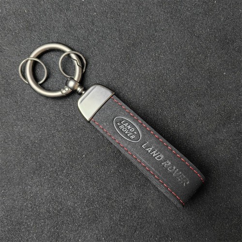Land rover keyring - keyring, red