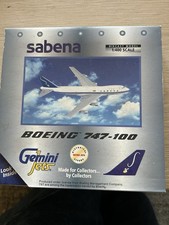 Gemini Jets Boeing 747-100 Sabena OO-SGB 1/400 Scale Model