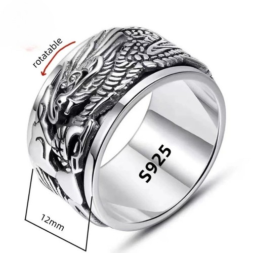 925 sterling silver dragon - 925,