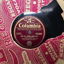Columbia FB.3259 Victor Silvester Any Time At All / How Do I Know 78rpm