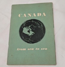 Vintage 'Canada from Sea to