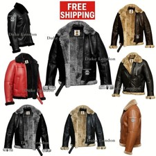 Mens B3 Raf Real Sheep Skin