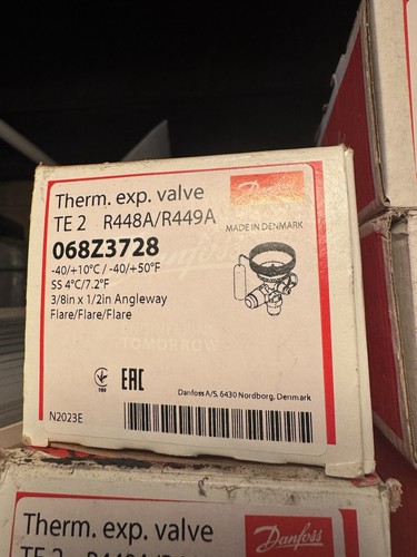Danfoss te2 thermostatic - 2x,