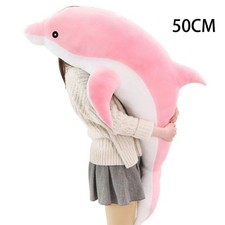 Cute Dolphin Plush Toy For Children Hugging And Cuddling