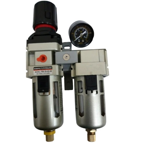 Air pressure regulator with - pressure,