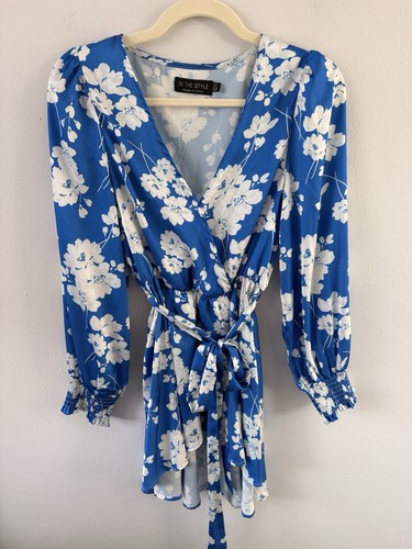 The style blue and white - blue,