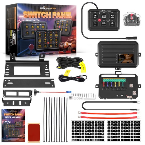 12v gang switch panel - 12v,