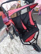 Silver Cross Double Pushchair And Twin Dolls