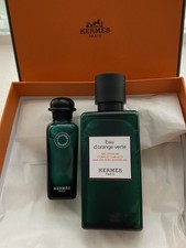Hermés Eau d’orange Verte - Eau de Cologne 7.5ml  Hair and Body Shower Gel 40ml