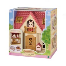 Sylvanian Families Red Roof Cosy Cottage Doll-house 5567
