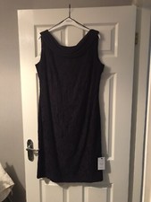 Jacques Vert Purple Lace Dress