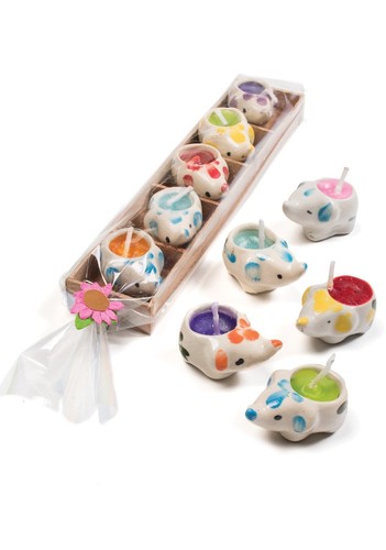 Set mini elephant ceramic - 5,