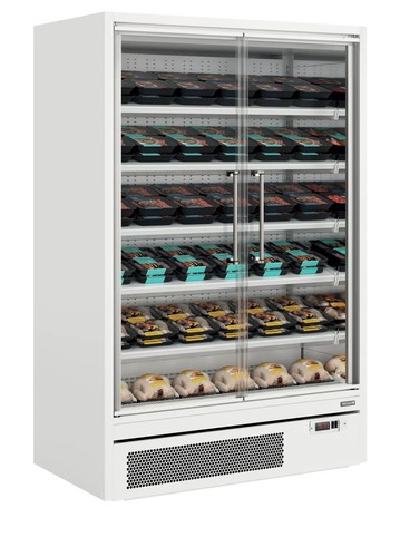 Glass door multideck display - multideck,