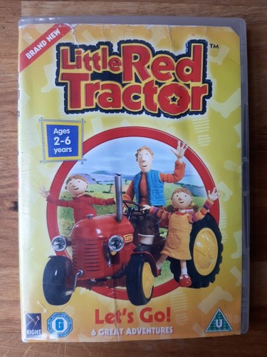 The little red tractor let - the,