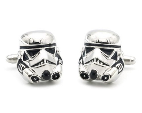 Stormtrooper cufflinks star - cufflinks,