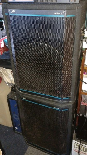 Peavey hisys speakers - peavey, pa