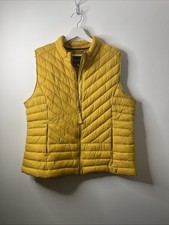Joules Gilet Brindley Antique  Gold Uk 20 Ladies Quilted Waist Coat Bodywarmer