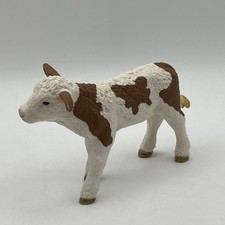 Schleich Brown White Simmental