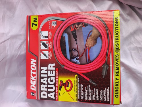 Dekton drain auger - 7m,
