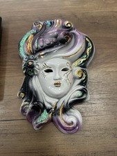 Vintage Venetian Woman Mask