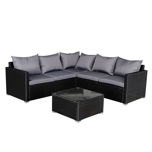 Seater rattan garden - 5-seater,