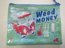 Volkswagen Hippie Micro Bus Camper Van Weed Money 3"x4" Coin Stash Purse Wallet
