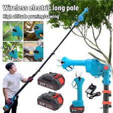Telescopic Branch Cutter Pruning Trimmer Long Reach Tree Pruner Pole Saw Cuttter