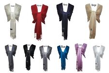 New Silky Soft Pashmina Feel Shawl /  Scarf