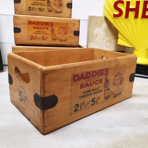 Daddies sauce vintage box - sauce,