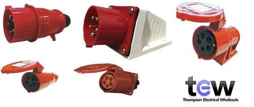 Red 415v 32amp - 5, pin