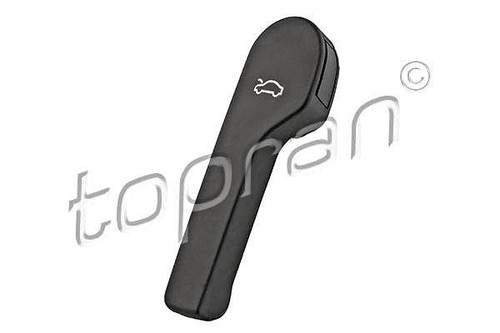 Black bonnet release handle - black,