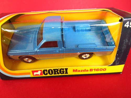 Vintage corgi toy 493 - corgi, mazda