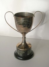 Vintage Large Silver  trophy