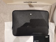 Montblanc Crossbody Bag Black Leather. New with Tags.