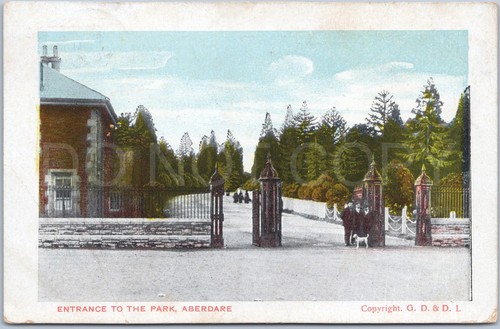 Aberdare vintage postcard park - aberdare,