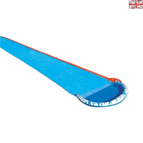 Outdoor water slide with - water, hose