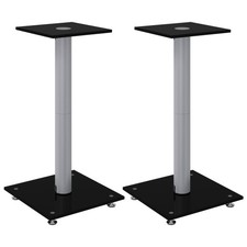 Speaker Stands 2 pcs Black and